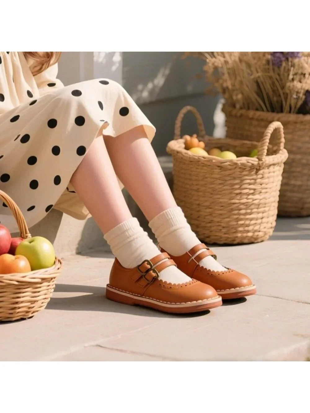 Toddler Little Girl Mary Jane Ballet Flats - Perfect for Easter, Parties